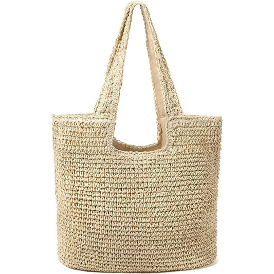 Women's Straw Beach Bag